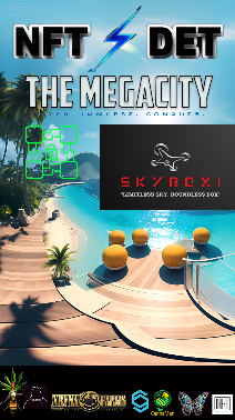 SkyboxiNFT's tweet photo. π₯ Join us as we soar to new heights! We're the Official Skybox of @NFT_DET in @The_Megacity. Elevate your digital presence with an exclusive @SkyboxI on Opensea. Be a trailblazer in the metaverse and shape the future of virtual experiences! #Skybox #NFTs #TheMegacity https://t.co/jZRcWdthqg