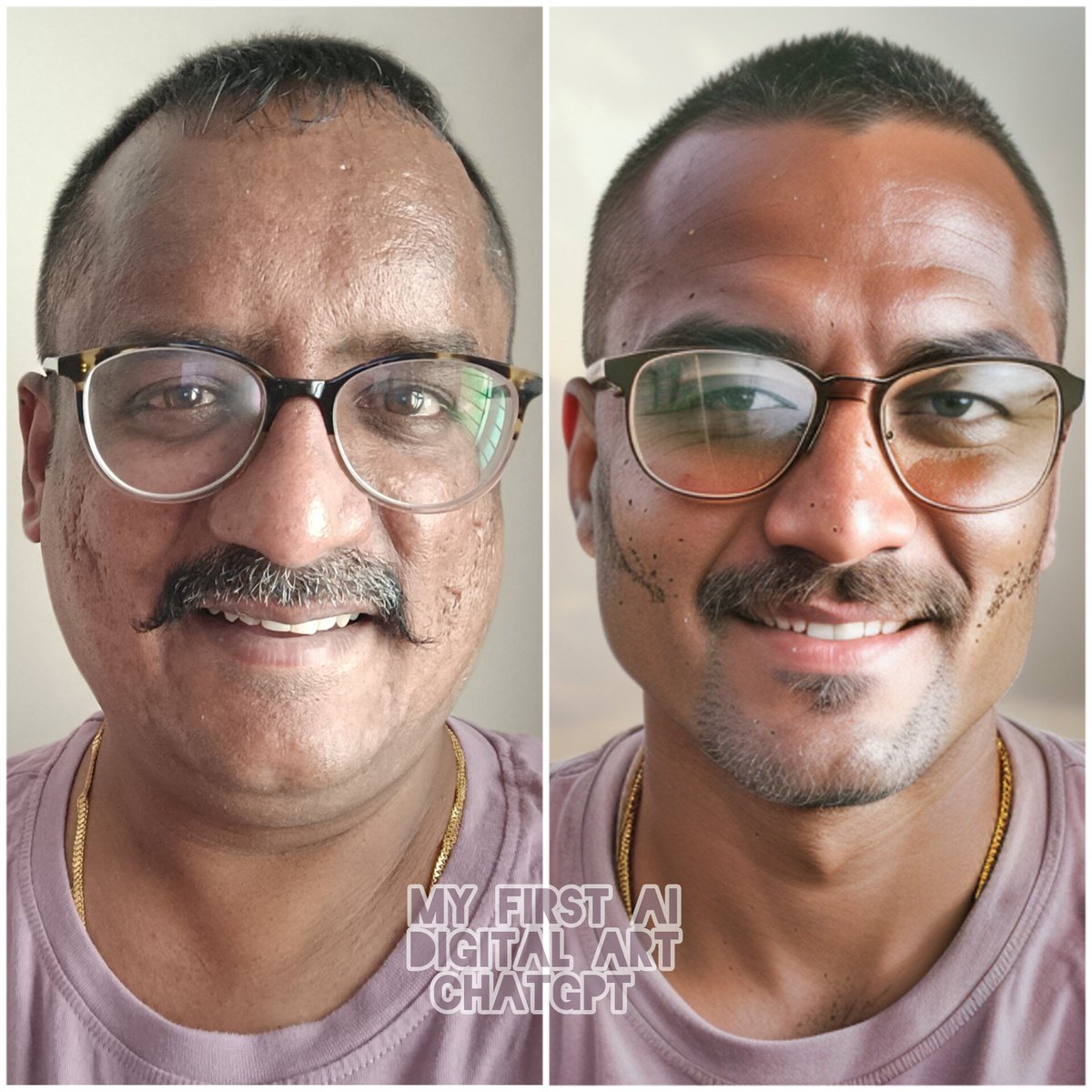 arivuexpress's tweet image. Done my first #imageconversion through #AIart #ChatGPT #digitalart #portrait #promptengineering