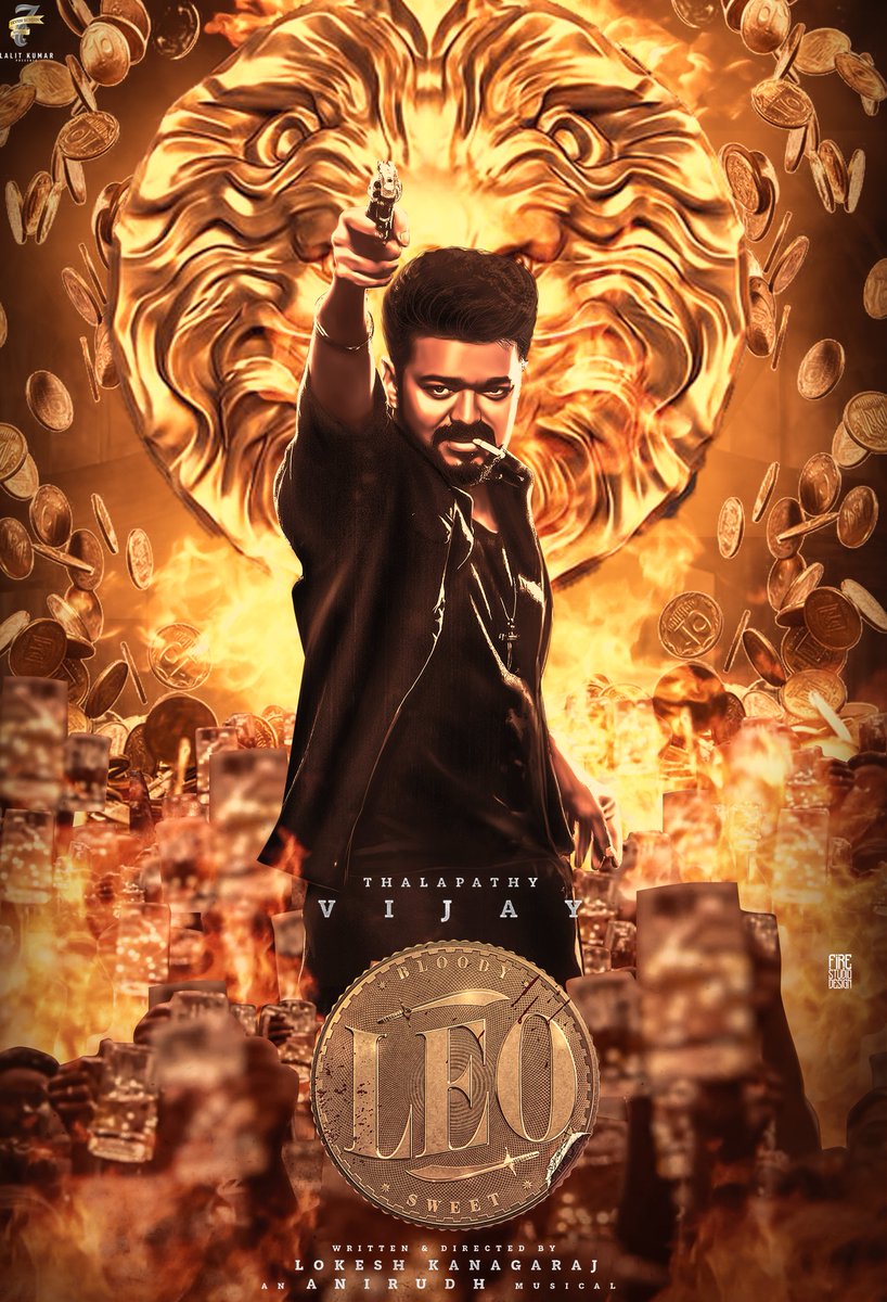 FireStudio_Offl's tweet photo. Dropped design's 
 #NaaReady #Leo #LeoFirstSingle #AlterEgo #BloodySweet  #ThalapathyVijay #AdvHBDdearThalapathyVijay 
#NaaReadyPromo  

@actorvijay
@Dir_Lokesh @7screenstudio
@anirudhofficial @gopiprasannaa https://t.co/27IIQ9JciQ