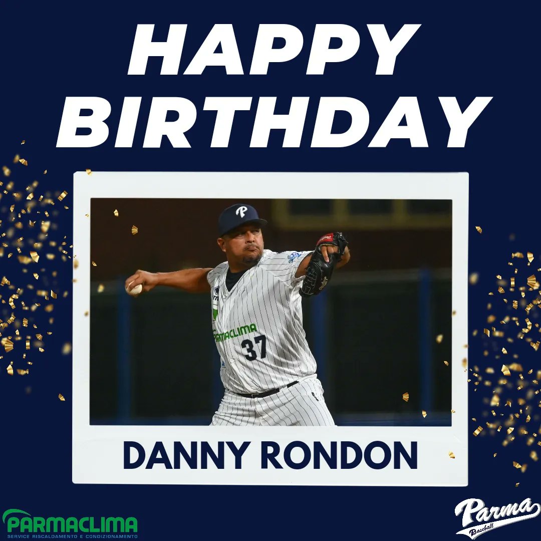 Tantissimi auguri di buon compleanno ai nostri Danny Rondon e Pablo Luis Guillen!!🎂🎉⚾️💛💙

#fòrsapärma #LastelladiParma #ParmaBaseball #happybirthday