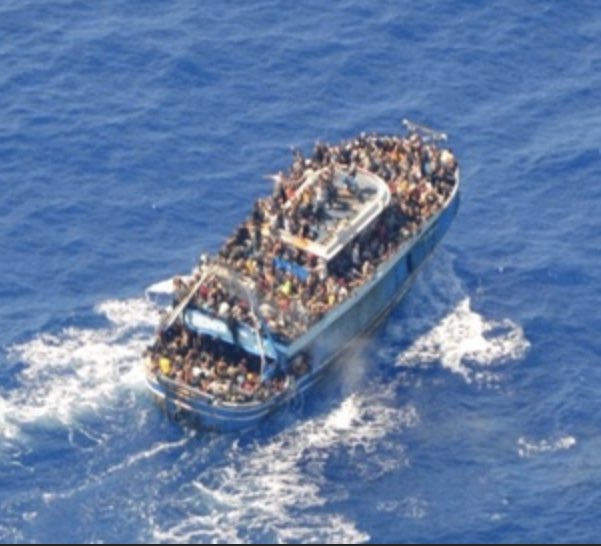 5 privileged thrill-seeking men pay £200k to view a sunken boat; navy, air force, coast guard, state air guard rescue, front page news

500 desperate safety-seeking people pay everything they have to risk a sunken boat; 100 kids dead, no rescue, news silent

Humanity is wrecked.