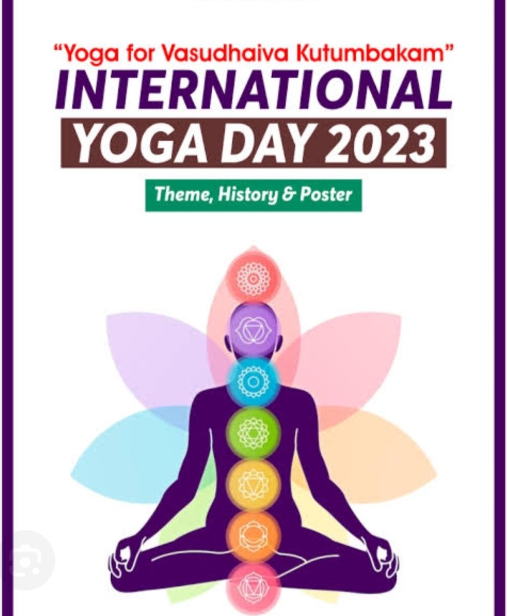 ✨✨Stay Happy & Healthy dear all🌿🌹 #YogaforOneWorldOneFamily #yoga #YogaForHealth #yogalife #YogaDay2023 @Yoga_Journal