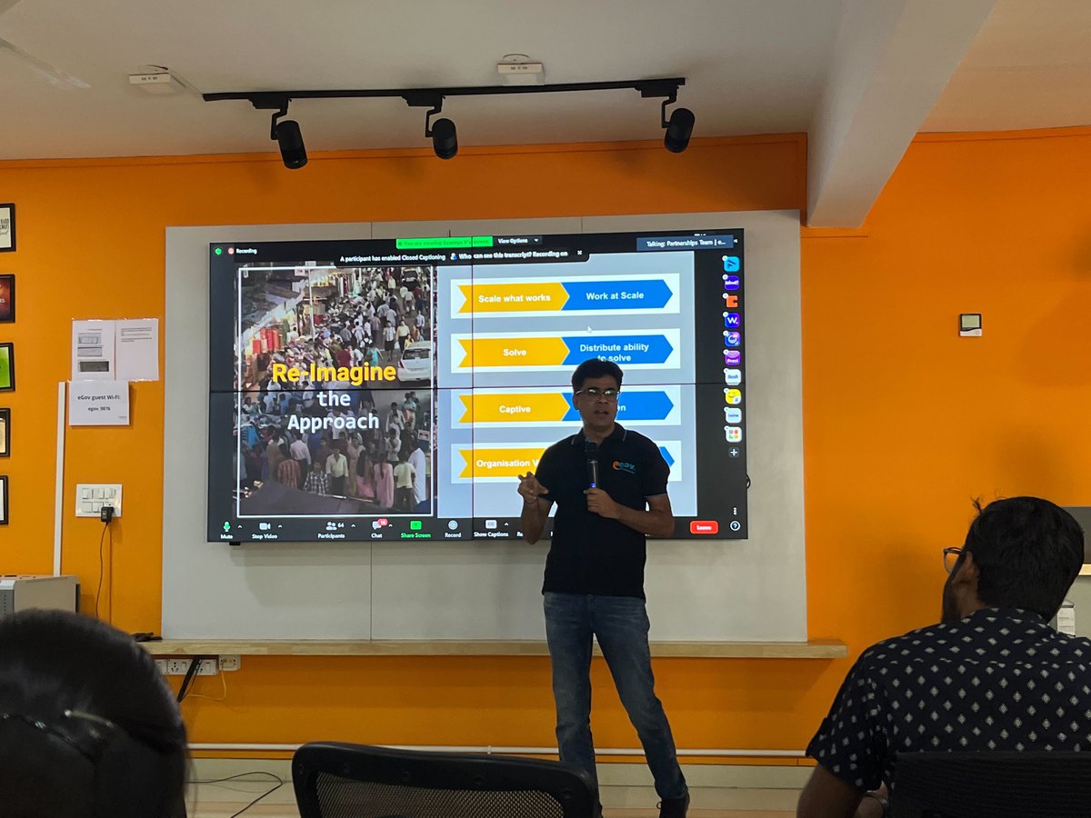 Last week we organised our first-ever community meetup, both at our Bangalore office and online. With over 125 individuals in attendance, the event brought together a diverse group of individuals passionate about #Tech4Good. 
@DPGAlliance