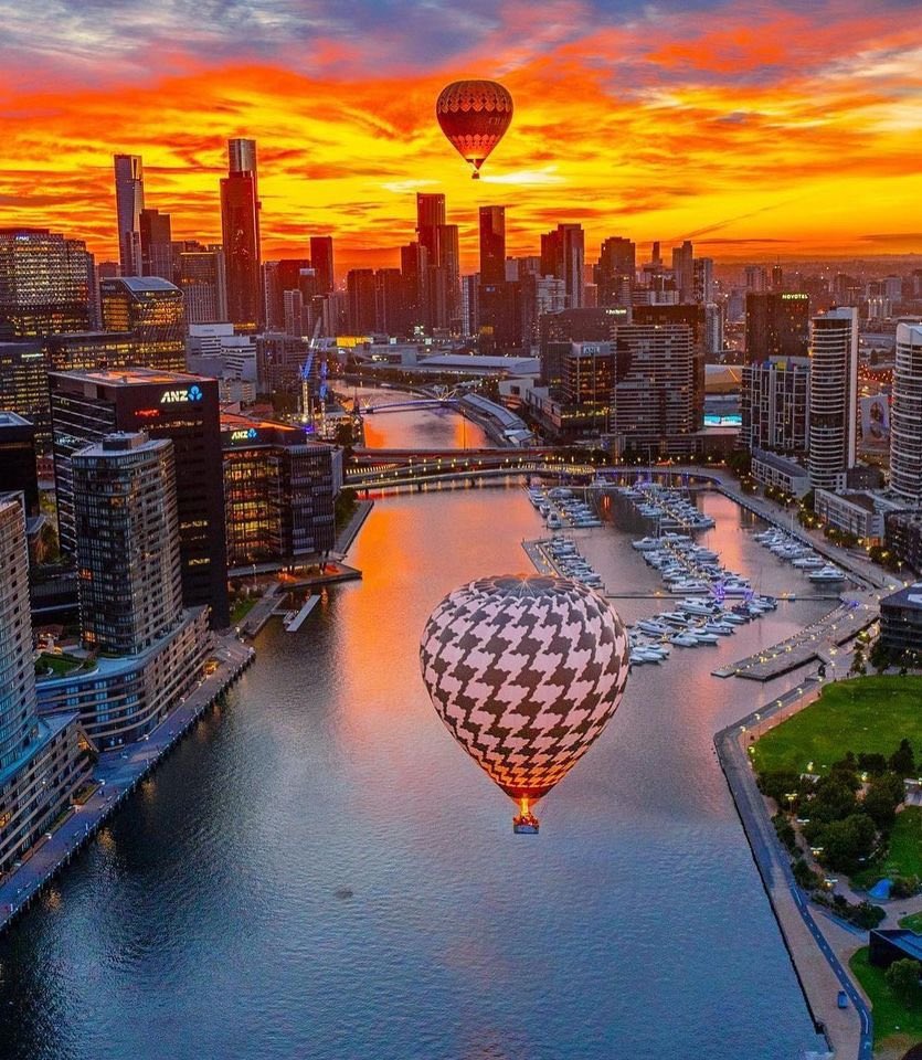 The Yarra River at Melbourne 💙
#Melbourne #Australia #ملبورن