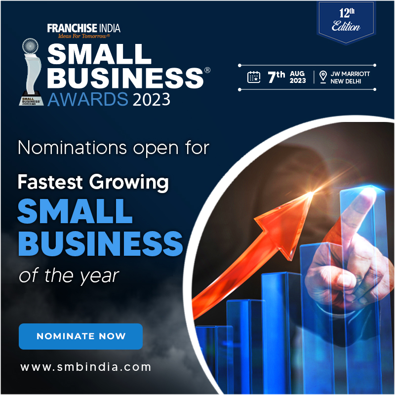 Nominate the fastest-growing Small Business of the Year at Small Business Awards 2023.

Nominate Now: smbindia.com

Date: 7th August, JW Marriott, New Delhi

#smallbusinessaward2023 #smallbusiness #business #small #awards