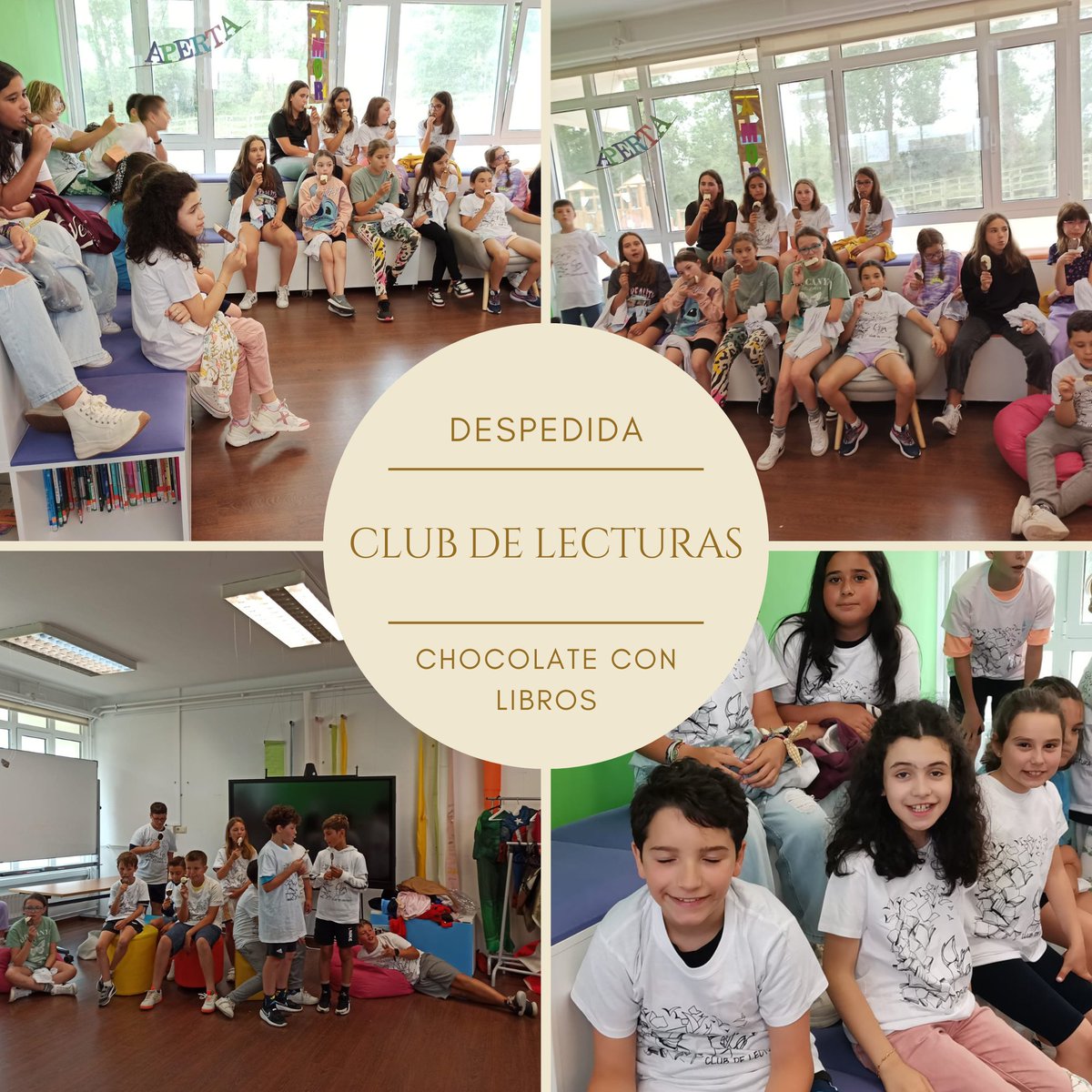 DESPEDIDA DO CLUB LECTURAS 'CHOCOLATE CON LIBROS' #Clubsdelectura #bescolaresgal #bescolaresgalabertas
edu.xunta.gal/centros/ceipni…