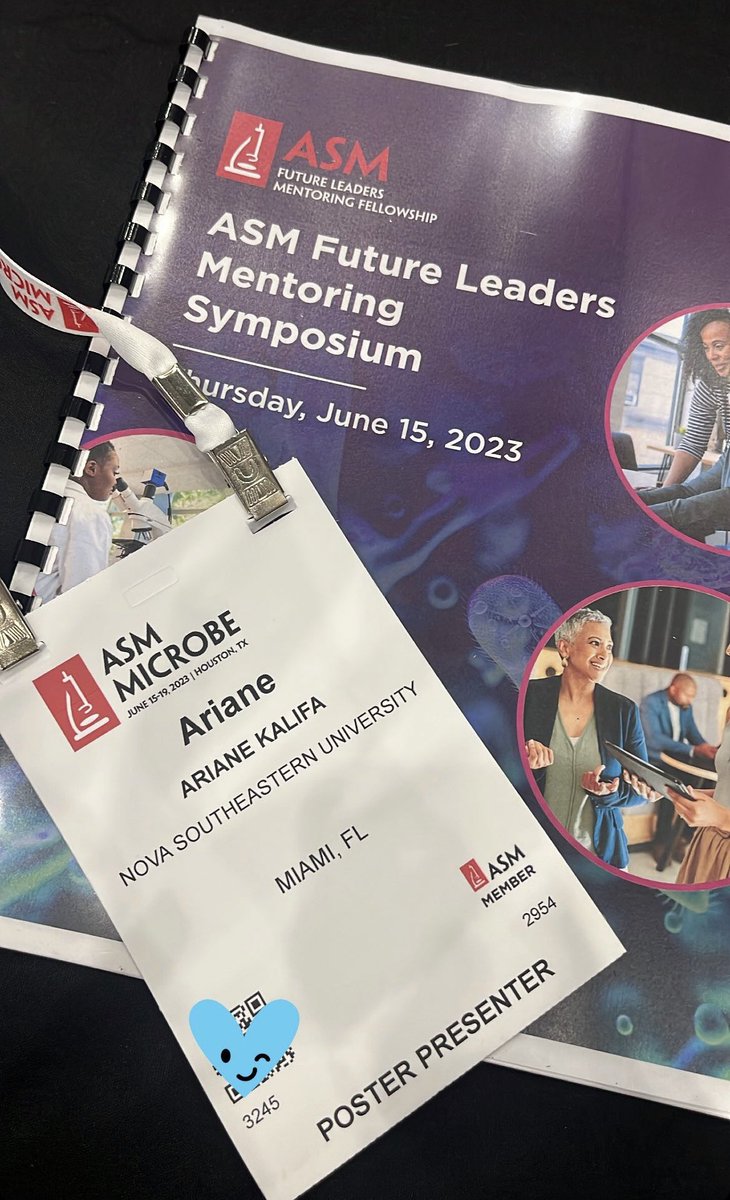 arianekalifa15's tweet photo. Had the best time at #ASMmicrobe and it was an honor to be selected for the ASM future leaders mentoring fellowship! #BestLabTeam #ASM2023 https://t.co/ncFfzdy7zJ