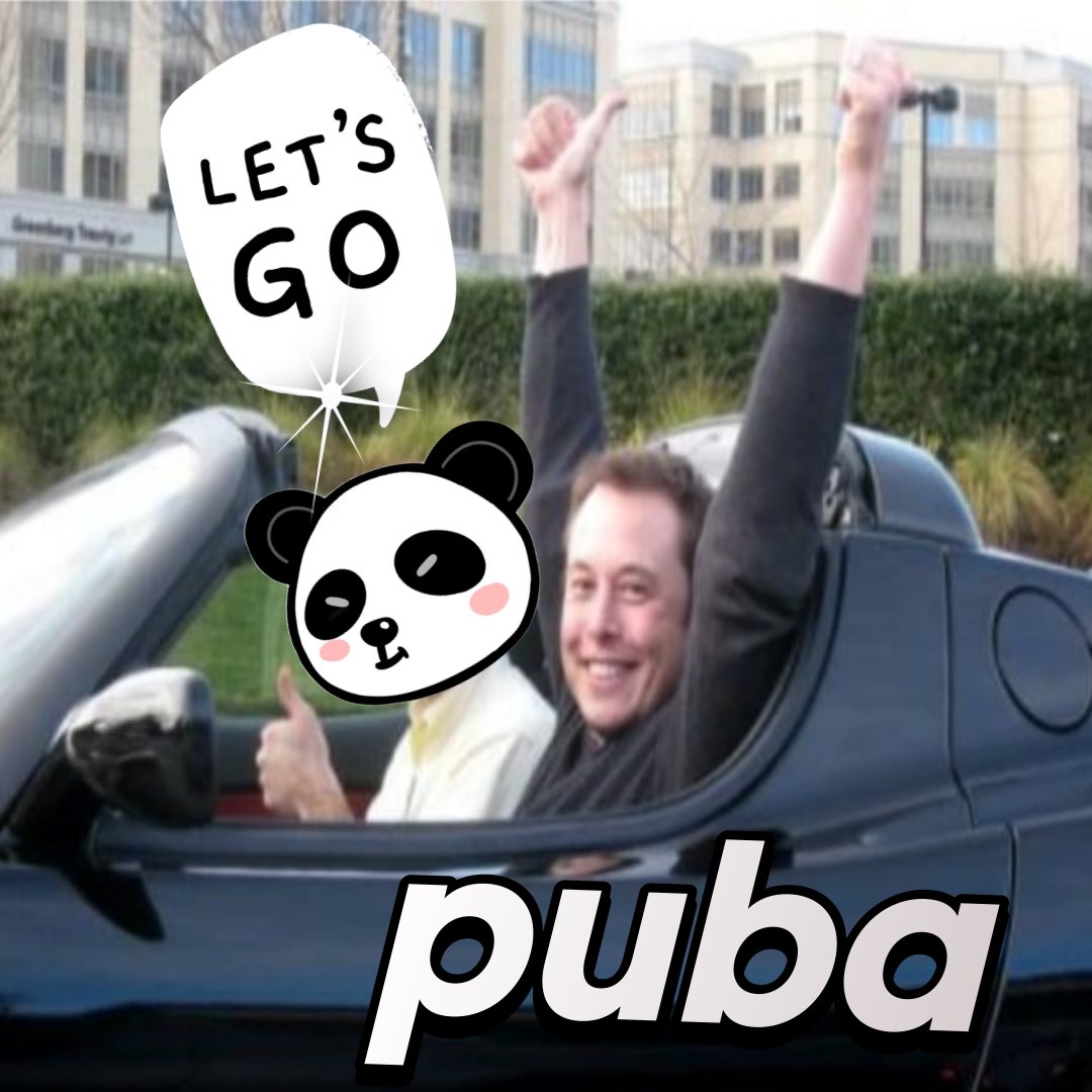pubacoin's tweet photo. @elonmusk Elon Musk, don't look at this~!🤪🤪 https://t.co/jrh09opWu4