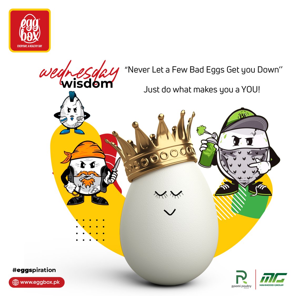 EggBoxPk's tweet photo. We at #EggBox believe in the power of being true to ourselves. Just like an egg, which is unique and distinct.😇🥚
#Eggbox #EveryDayAHealthyDay #OmegaMax #ImmunityForaStrongerYou #VitaWhite #VitaminsFromNature #SimplyEggs #ForAHealthierLife #YehKoiAamAndaNahi #HeatWaves https://t.co/4fzsAzbKfi