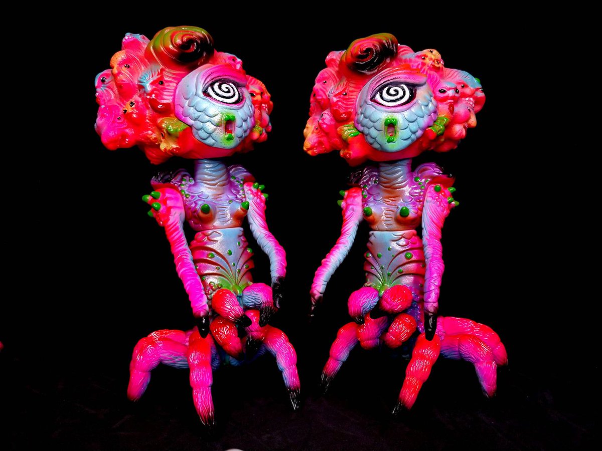 spankystokes's tweet image. &quot;She&apos;s Wicked&quot; soft vinyl neo kaiju release from Naomi Knaff! #LimitedEdition #NaomiKnaff #NeoKaiju #SoftVinyl  dlvr.it/Sr09nF