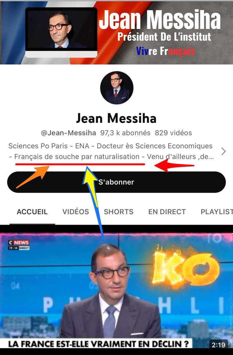 La blague du jour qui démontre la bêtise de l'extrême droite 

Français de souche par naturalisation <a href="/JeanMessiha/">Jean MESSIHA</a> 😂😂🤪