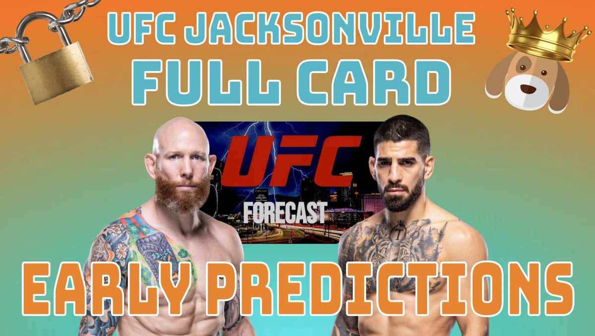 FightFiends's tweet photo. #UFCJacksonville Early Predictions & Betting Breakdown ๐ฉOUT NOW๐ฉ
https://t.co/uZcCK9lFvX
Joseph & Loaf are back to give the early forecast for Saturday! With a lot of banger fights on this card you got to be careful betting!
#GamblingTwitter #MMATwitter #UFCForecast #UFCBets https://t.co/yiDK8b6WtT