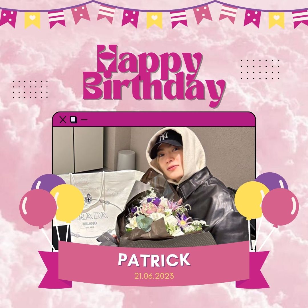 𝐇𝐚𝐩𝐩𝐲 𝐛𝐢𝐫𝐭𝐡𝐝𝐚𝐲 𝐭𝐨 𝐏𝐚𝐭𝐫𝐢𝐜𝐤 🎂สุขสันต์วันเกิดคุณคนเก่งของเรา ขอให้วันเกิดปีนี้เป็นวันที่น่ารักสำหรับแพทริค ขอให้ประสบความสำเร็จในทุก ๆ เรื่อง ให้เจอแต่คนดี ๆ เรื่องดี ๆ เข้ามาในชีวิต ให้พบเจอคนน่ารักเหมือนที่แพทริคเป็น เติบโตอย่างดีเลยครับ

<a href="/W8XANUNTHON/">แพทริค</a>