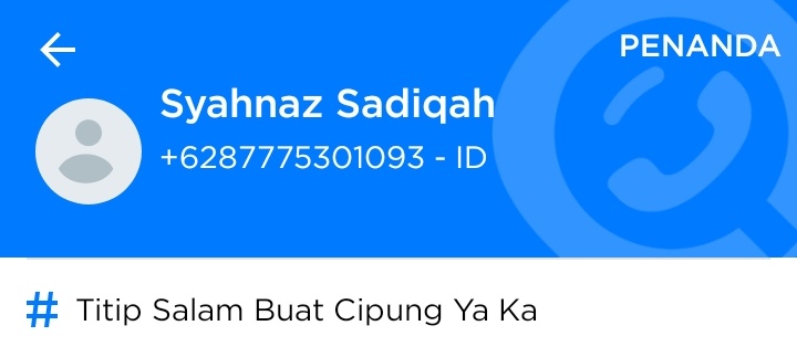 akazaaaagiri's tweet photo. @tanyarlfes ini saipee woii yang lain pada hujat syahnaz dia malah titip salam buat cipunkk😭😭😭 https://t.co/m3TyKokdUl