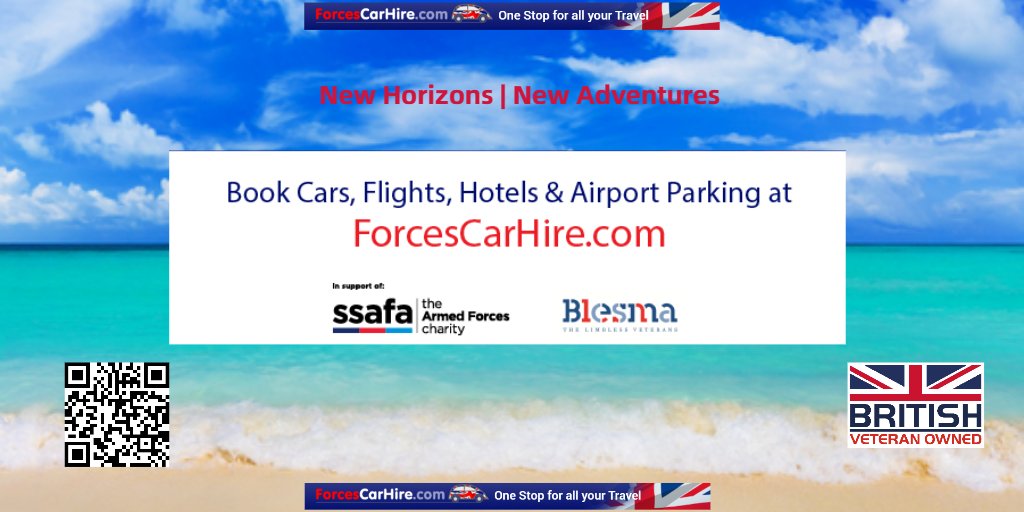 😎 #WednesdayMotivation😎
Time for New Horizons | New Adventures
🚘 #CarHire
✈️ #Flights
🛏️ #Hotels
🅿️ #UKAirportParking
🖱️ FORCESCARHIRE.COM
One Stop for all your Travel
🇬🇧 Veteran Owned 🇬🇧 
Supporting @SSAFA & @Blesma
#travel #carrental #holidays #forcescarhire #MHHSBD