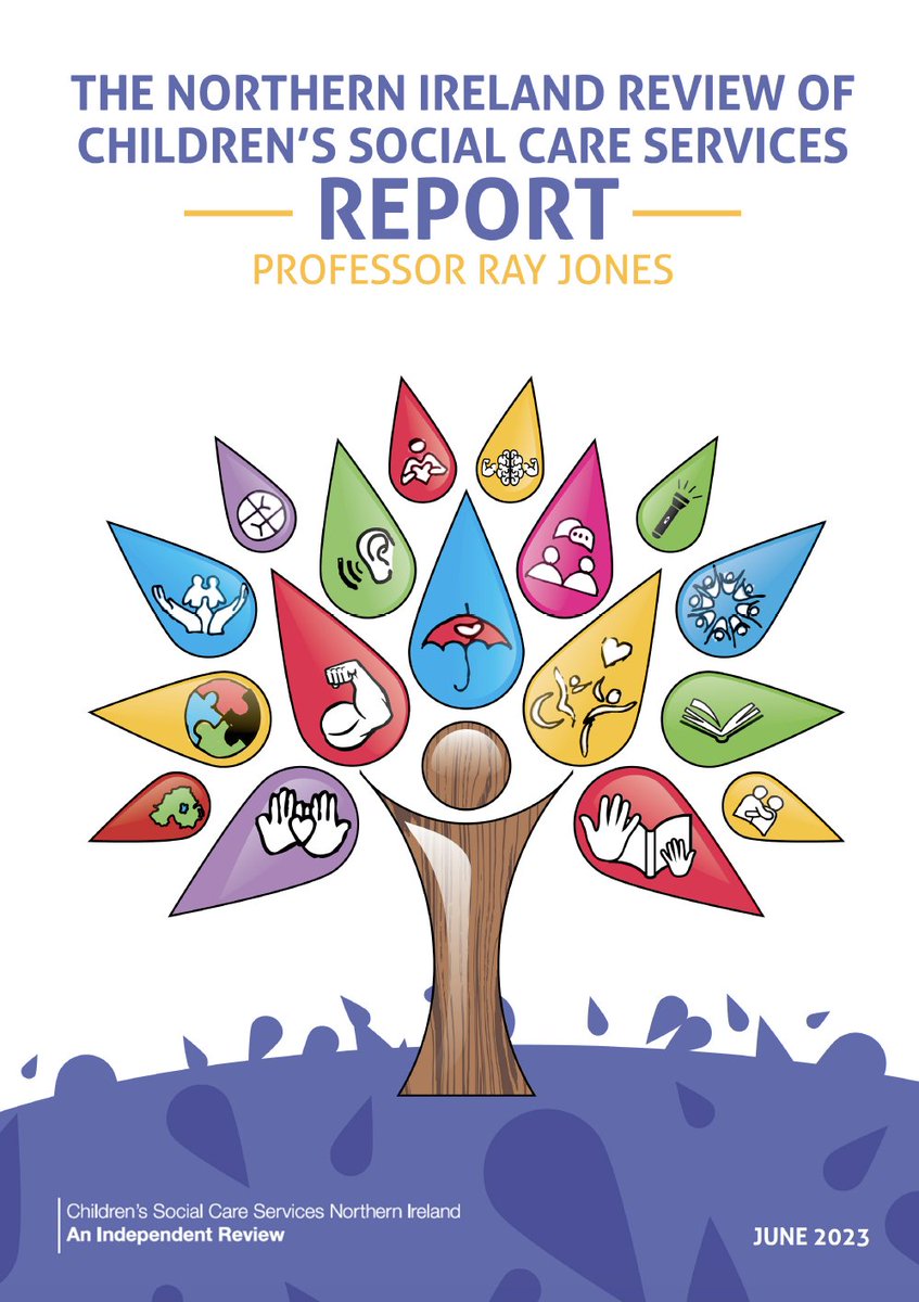 📣 The major report on Northern Ireland’s children’s social care services launches today recommending that a region-wide organisation be created to deliver children’s social care services.🧵 @CareReviewWatch @reviewCSC @RobinSwann_MLA @carolynewart @seanhollandOSS @cscsreviewNI