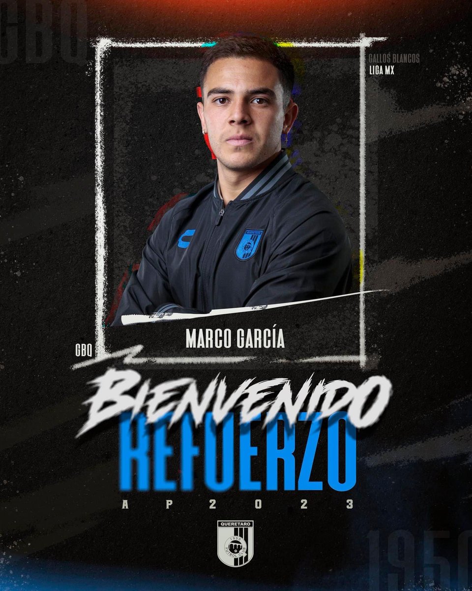 OFICIAL. ✅

Marco García es nuevo jugador de Querétaro FC. Llega procedente de Pumas UNAM. 🇲🇽⚽️

➡️ Transferencia definitiva.