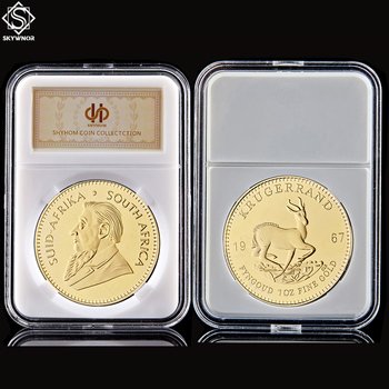 1967 Year South Africa 1OZ Fine Gold Plated Krugerrand #ReplicaTokenCoin W/ Display Acrylic Capsule

Original price: USD 9.00

Now price: USD 6.73

coinsnan.blogspot.com

#Goldcoin, #oldcoins, #Coins