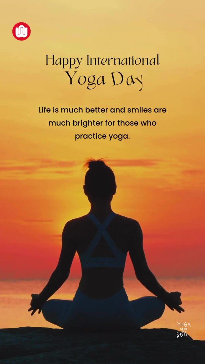 Yoga is the perfect way to unite body, mind, and spirit.
Happy #InternationalYogaDay🧘‍♀️ to everyone.

#Yoga #internationalyogaday2023 #YogaEveryday #yogaeverywhere #Fitness #lifestyle #Healing #Awakening #Mindfulness #healthylifestyle 
#yogaforlife #meravisa #nationwidevisas