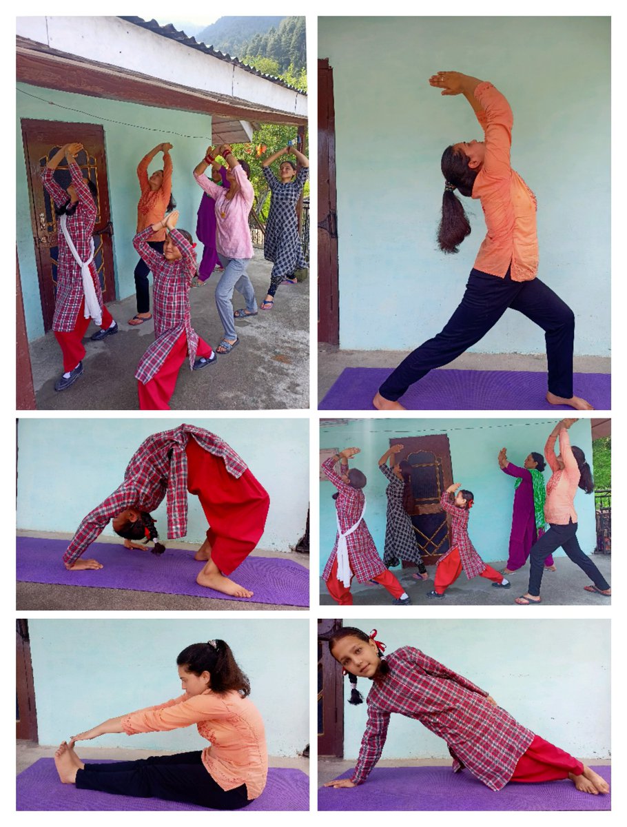 Yoga poses done by NSS volunteer AMISHA THAKUR accompanied by her family members on the occasion of INTERNATIONAL YOGA DAY. 
@_NSSIndia @iyd21june @ConnectingNss @ianuragthakur @NSSChennai @NSSRDChandigarh @nssrdbangalore @UnaNYKHP @PMOIndia @YASMinistry @NSSRDPATNA @_NSSAwards