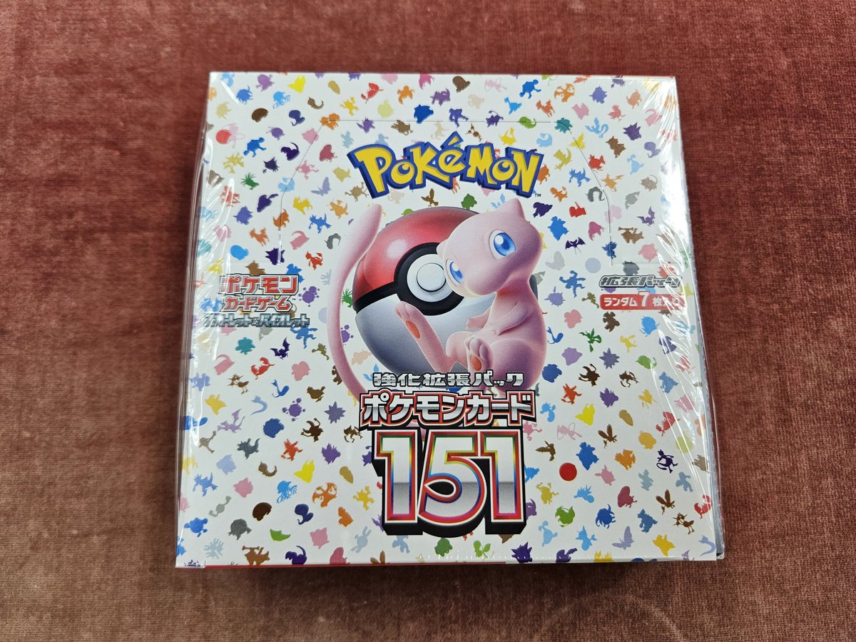 茄子紺 ポケモンカード 151 2 box分 40P ビックカメラ産
