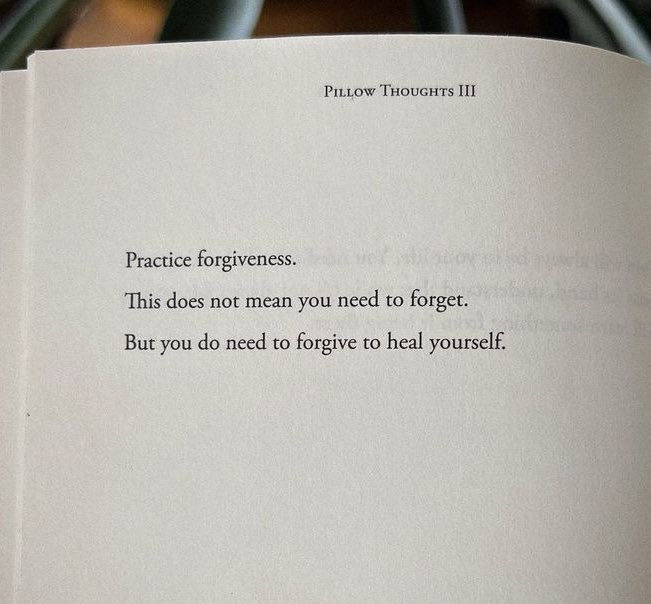 bookpoets's tweet photo. practice forgiveness https://t.co/oLKPleifp2