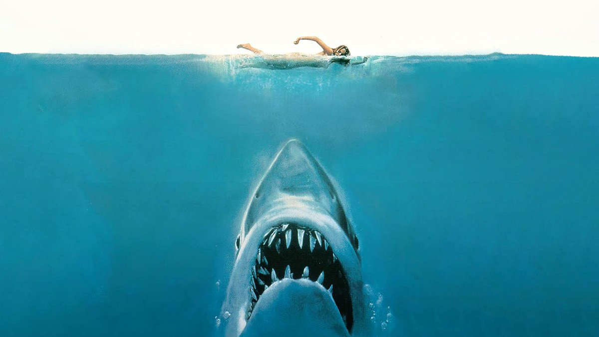 'It is as if God created the devil and gave him...JAWS!'

#ReleasedOnThisDay: JAWS
Released June 20, 1975

#StevenSpielberg #JAWS #RoyScheider 
#PeterBenchley #SummerOf1975 
#SummerBlockbuster #The70s 
#GreathWhiteShark #Shark 
#SummerMovie