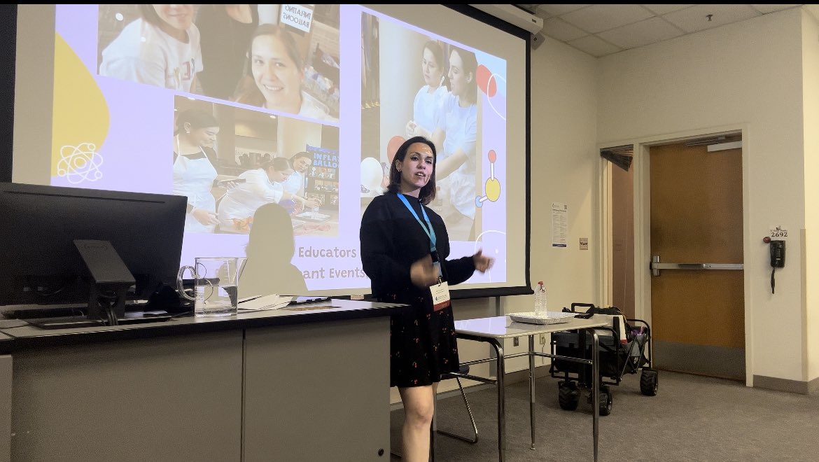 Bella_Esquenazi's tweet image. Grateful for the incredible opportunity to have presented @island_university 🎓✨ Sharing my passion for integrating STEM in a bilingual classroom
📚🔬🌟 #STEMEducation #BilingualClassroom #HispanicsInSTEM #mebythesea