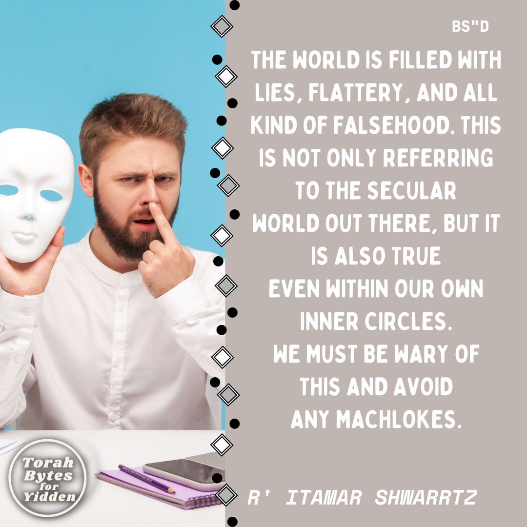 torahbytes613's tweet image. #korach #lies #emes #machlokes #rav_shwartz