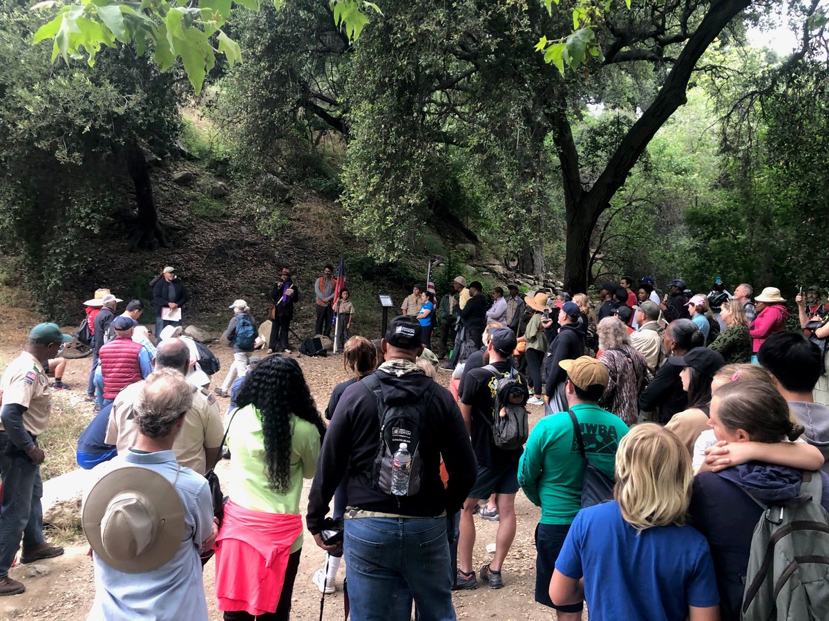 Angeles_NF's tweet photo. Thank you, @lowelifesrcc (Erik Hillard), Altadena Historical Society, the African-American community, forest staff, + others involved in the dev't of a new outdoor exhibit in El Prieto Canyon about Robert Owens - https://t.co/u6EhqU60Pf

More: https://t.co/nS5aSpbtkb

#history https://t.co/YWgamdo5l6