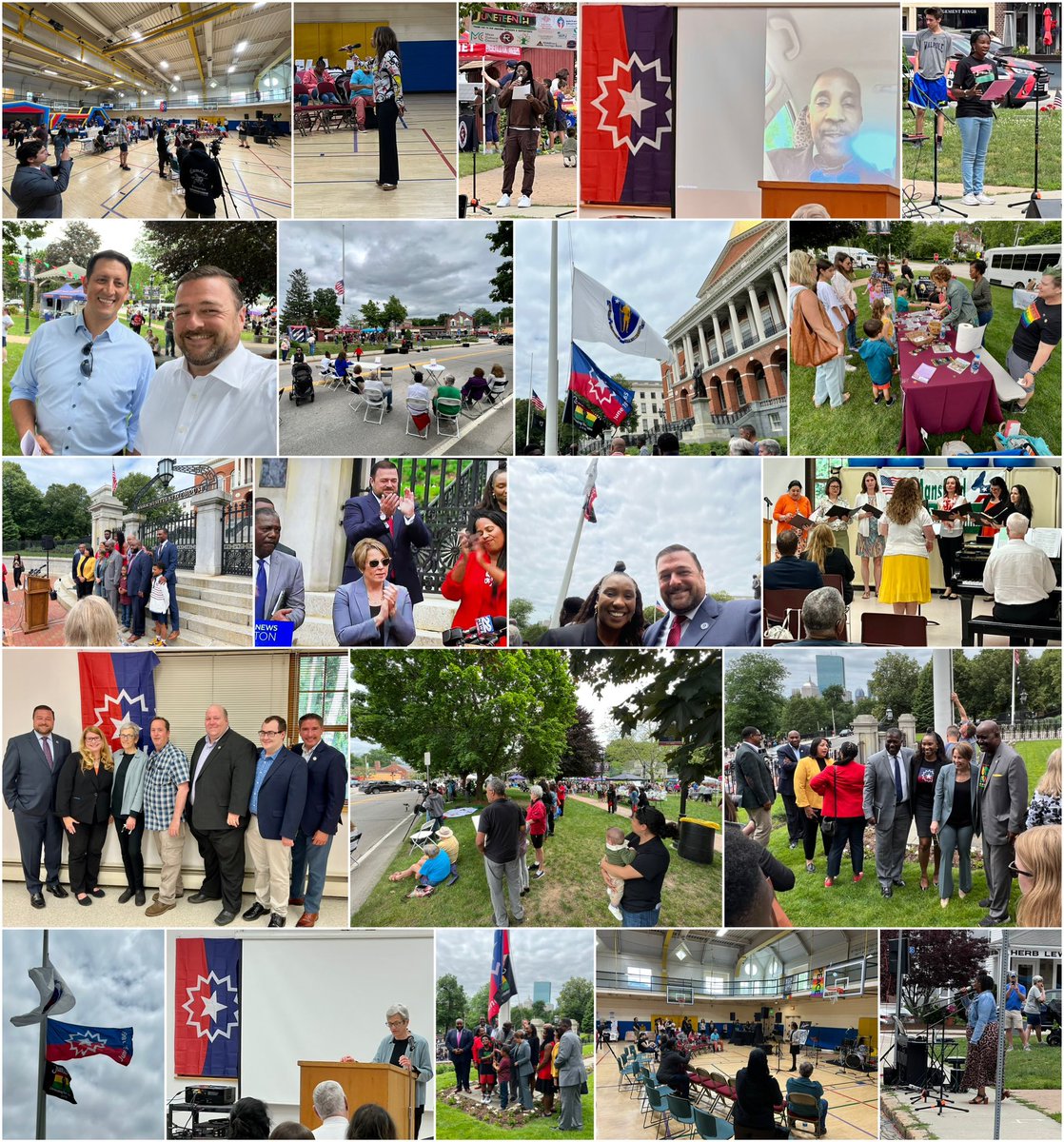 It was a joyous Juneteenth across the 8th Norfolk! Jamfest in Stoughton, Celebration on the Walpole Common, ceremony in Mansfield, & flag raising at the State House, it was a great reminder of progress made and the work that remains ahead to create a more equal and just society.