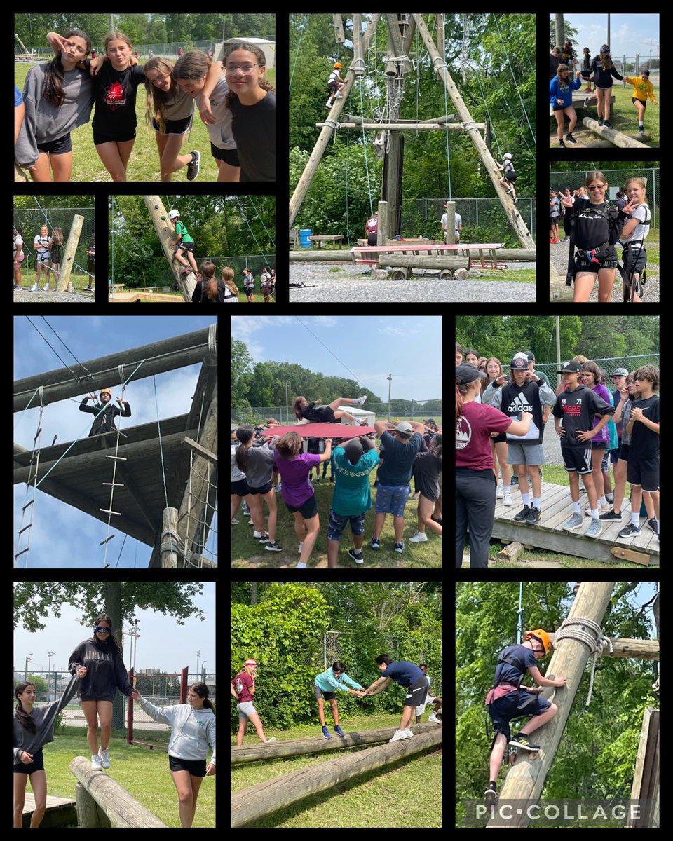 Outdoor fun, laughter, friendship &amp; team building <a href="/McMasterU/">McMaster University</a> today with our awesome Gr 7s. A great way to end our school year together! <a href="/stbasilbulldogs/">St. Basil</a>