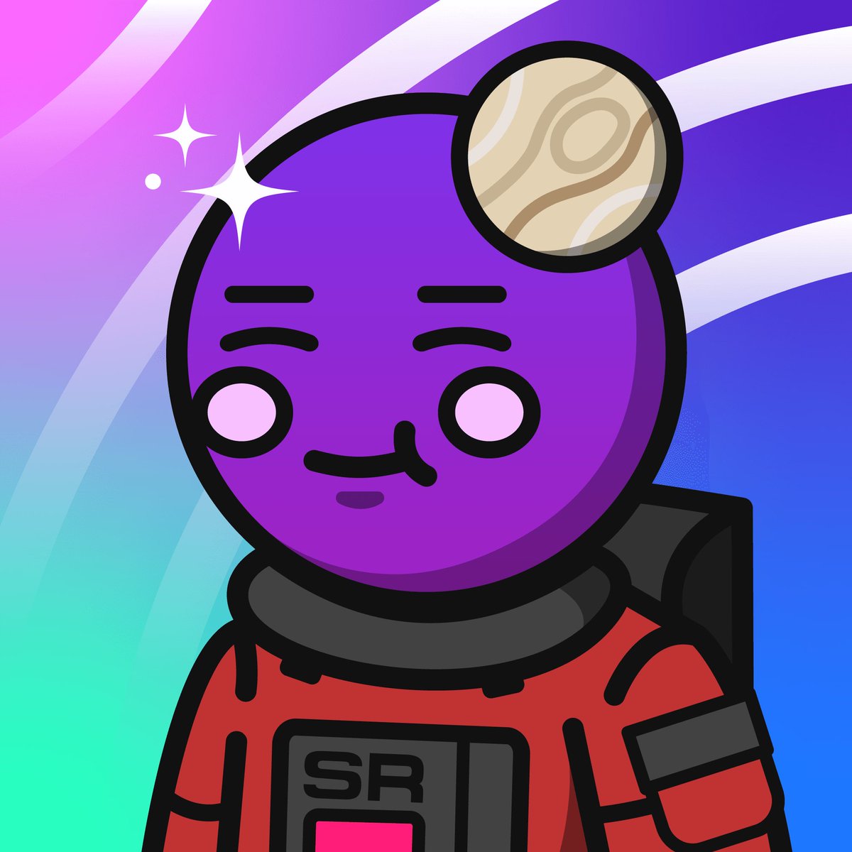 heyjess_eth's tweet photo. Listening to @SpaceRiders_NFT space rn and they’re talking about snipes of the week. I came across this guy while checking out the snipes.  My first space rider and well, it couldn’t be more perfect for me💕 #SpaceRiders https://t.co/O4h0IPFu8f