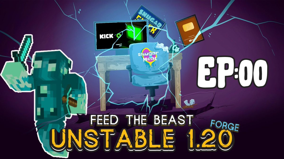 shugarmeat's tweet image. Soon. New series #UnstableFTB from @FTB_Team with live simulcast streams on #Kick and #YouTube followed by edited episodes weekly. 🤞 I’m going to try the best I can. Here goes nothin…