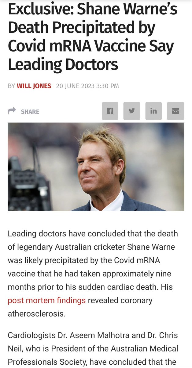 Covid Plandemic

Unravelling
🍿 

#COVID19 #shanewarne #antivaxxers #pfizerkills  #myocarditis