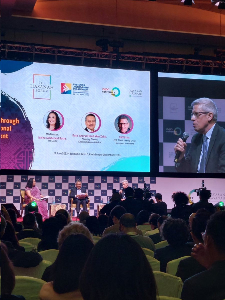 <a href="/Cliffprior/">Cliffprior</a> @GSGimpinv: "The single most overwhelming issue is climate...this is something essential, urgent and incredibly powerful" #AVPN2023