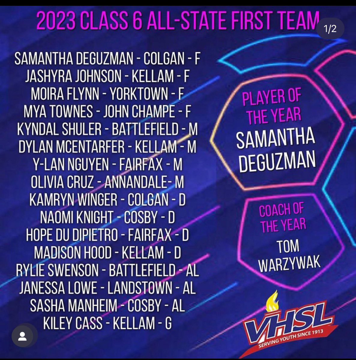Kyndal Shuler (@kyndalshuler) on Twitter photo Amazing freshman year honored to be selected 6A All -Region and All -State First Team! Congratulations to all those selected @VHSL <a href="/ImYouthSoccer/">ECNL/GA/Recruiting/College Soccer</a> <a href="/ImCollegeSoccer/">College Soccer Truth ™</a> Amazing freshman year honored to be selected 6A All -Region and All -State First Team! Congratulations to all those selected @VHSL <a href="/ImYouthSoccer/">ECNL/GA/Recruiting/College Soccer</a> <a href="/ImCollegeSoccer/">College Soccer Truth ™</a>