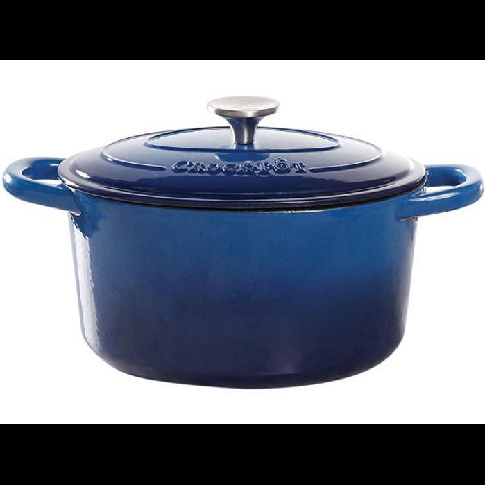 ParentDeals's tweet image. Crock Pot Artisan 5 Quarts Enameled Cast Iron Round Dutch Oven, Blue
Price: $48.99 Save: 26%

click.linksynergy.com/deeplink?id=lR… #Crock #CrockPot #CrockPotArtisan