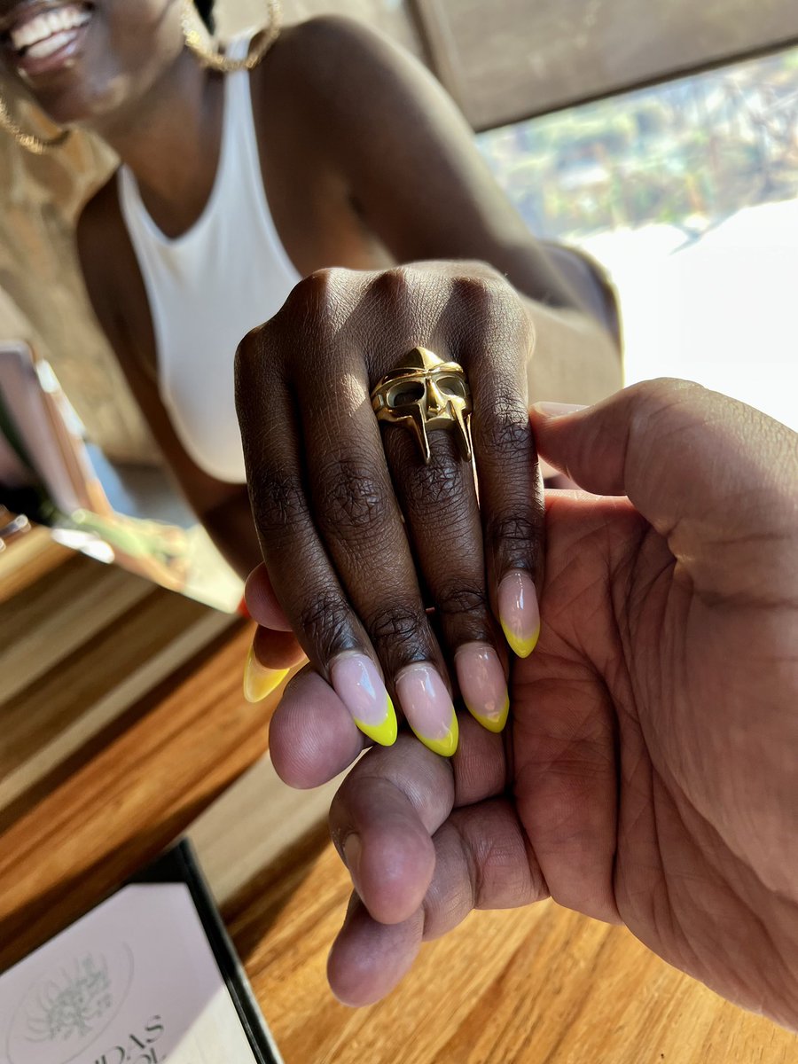 JustInNotOut's tweet photo. She said yes!! #BrideAndDOOM https://t.co/mCscsOeHNf