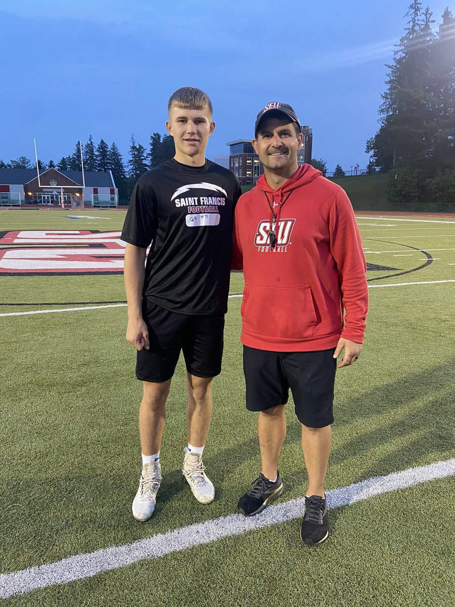 Pace Prosser (@22pace_prosser) on Twitter photo After a great camp and conversation with Coach Lewis I’m blessed to receive my first division 1 football scholarship offer from Saint Francis University. <a href="/CoachScottLewis/">Scott Lewis</a> <a href="/CoachPecoraSFU/">Marco Pecora</a> <a href="/RogishTom/">Tom Rogish</a> <a href="/PaFootballNews/">Pennsylvania Football News</a> <a href="/AveryHawkins/">Avery Hawkins</a> After a great camp and conversation with Coach Lewis I’m blessed to receive my first division 1 football scholarship offer from Saint Francis University. <a href="/CoachScottLewis/">Scott Lewis</a> <a href="/CoachPecoraSFU/">Marco Pecora</a> <a href="/RogishTom/">Tom Rogish</a> <a href="/PaFootballNews/">Pennsylvania Football News</a> <a href="/AveryHawkins/">Avery Hawkins</a>