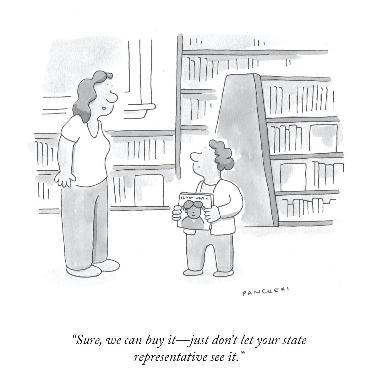 Today’s Daily Cartoon, by Drew Panckeri. #NewYorkerCartoons