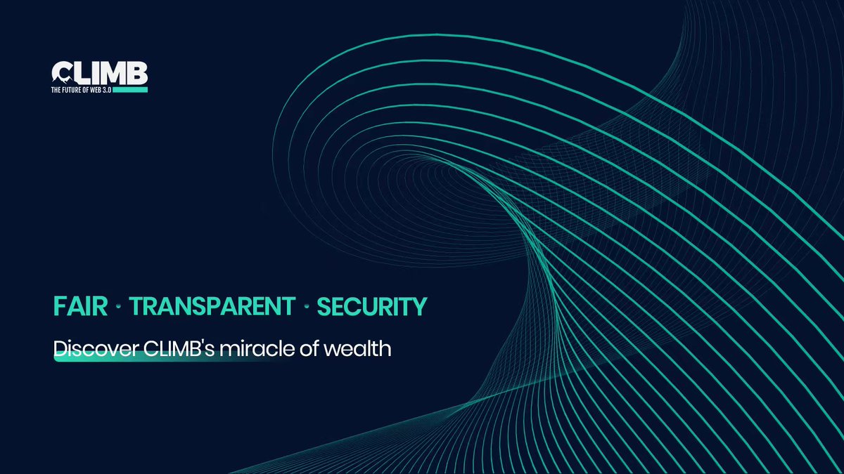 CLIMB_wbe3's tweet photo. ✨CLIMB shines in the #WEB3  world
🔐Data security is our top priority, protecting user data and giving them autonomy #DeFi 👀👤

💰Join us and get more rewards https://t.co/gZGD2sdkKg