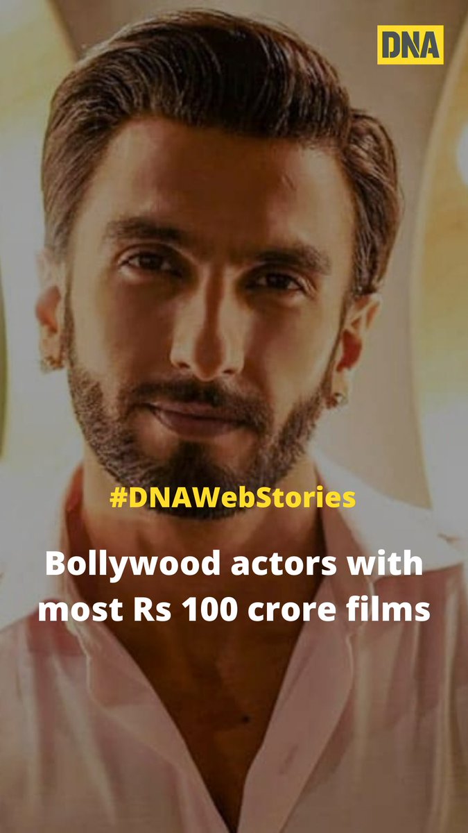 #DNAWebStories | Bollywood actors with most Rs 100 crore films

Take a look: dnaindia.com/web-stories/en…