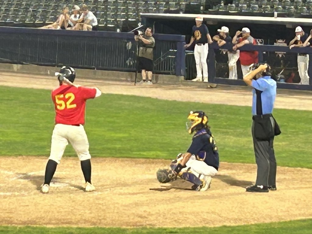 Eureka Hornets Baseball (@ehshornetsbb) on Twitter photo One more time as Hornets tonight playing in the McDonaldโs All-Star Game at Dozer Park. <a href="/Austin_Wiegand1/">Austin Wiegand</a>, <a href="/Slater_wilcox/">Slater</a> & <a href="/BenJablonski3/">Ben Jablonski</a> One more time as Hornets tonight playing in the McDonaldโs All-Star Game at Dozer Park. <a href="/Austin_Wiegand1/">Austin Wiegand</a>, <a href="/Slater_wilcox/">Slater</a> & <a href="/BenJablonski3/">Ben Jablonski</a>