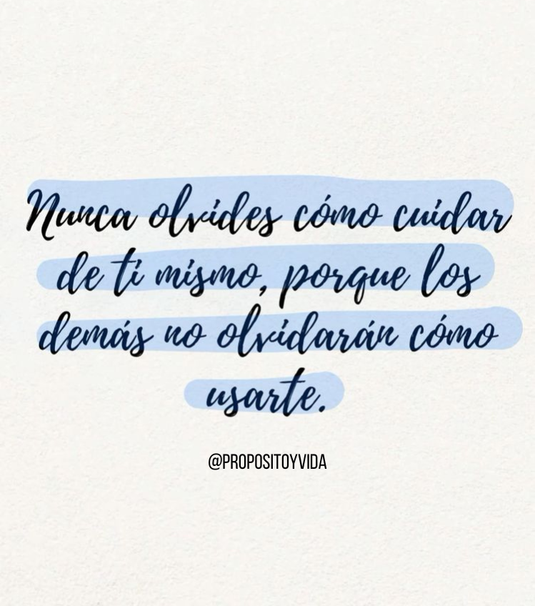 PropositoyVida's tweet photo. 10 Frases Profundas sobre el Autocuidado que son importantes de recordar:

1. https://t.co/k7XjW4IpWO