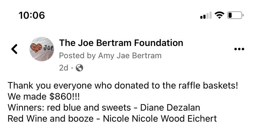 joebfoundation's tweet photo. https://t.co/KtCtGY47fK