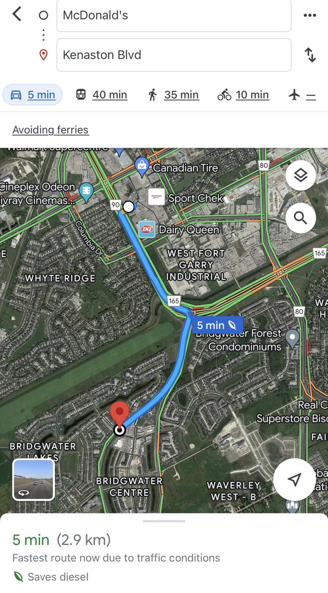 agent4One's tweet image. People post pictures of maps to celebrate a good walk, run or bicycle ride. You are probably thinking, “Wow, Cory went for a good 35-minute walk in the 39+ heat today!” That's where I'll correct you. I'm just showing you how long a milkshake lasts in my hand, 5 minutes