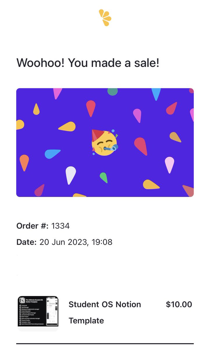 Seeing this email in the morning was an amazing way to start the day! 

Was doubting myself recently as to whether I was doing enough, this was an encouragement to keep pushing! 

Thank you again to everyone that keeps trying out my templates! So grateful!