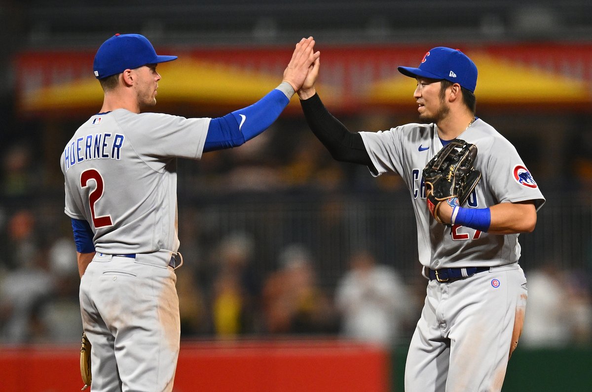 Cubs's tweet image. The Cubs have won 9 of their last 11 games!

#VoteCubs | Cubs.com/AllStar