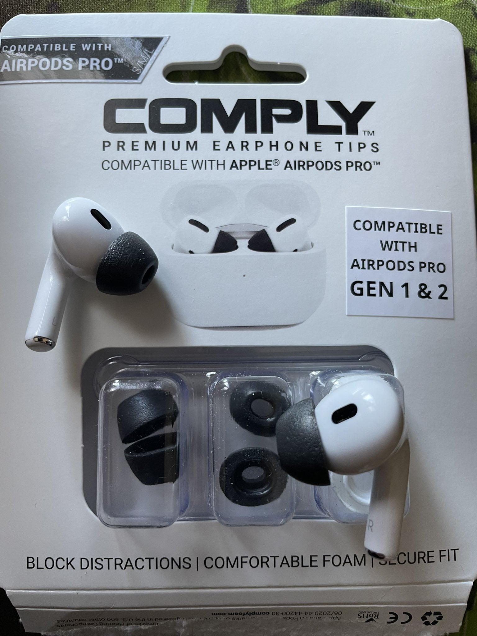 Comply Foam Ear Tips for AirPods Pro Generation 1 & 2